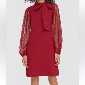 “NWT”Elegant Vince Camuto Maroon Dress